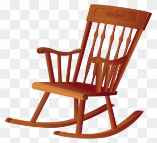Фотки Art Furniture, Rocking Chair, Clipart, Smileys, - Wood Rocking Chair Clipart - Png Download
