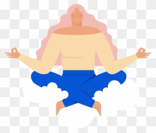 Yoga For Wendy Magazine - Illustration Clipart