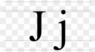 Cyrillic Letter Je - Capital And Lowercase J Clipart