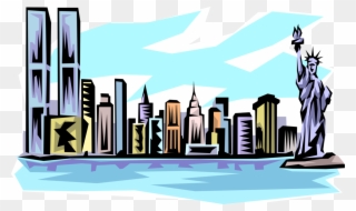 1177 X 700 1 0 - New York Skyline Clip Art - Png Download