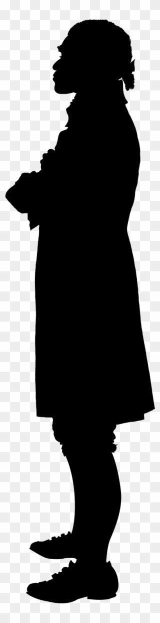 Enslaved People At Mount Vernon - Bagpiper Silhouette Clipart