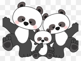 Panda Clipart Scrapbook Pandas Clipart Black And White Png Download 421264 Pinclipart - official team panda roblox