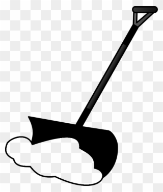Picture Library Library Extra Long For Tall People - Clipart Snow Shovel - Png Download