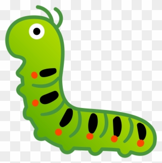 Caterpillar Emoji Clipart