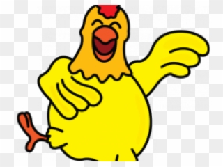 Drawn Chick Yellow - Chicken Drawing Easy Clipart