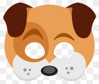 Rose Flower Crown Snapchat Filter Snapchat Dog Face - Mascara De Perro Animado Clipart