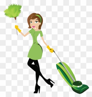 House Cleaning Services Jacksonville - Cleaning Lady Clipart