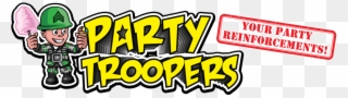 Kidz N Motion Is Now - Party Troopers Clipart