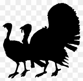 Turkey Silhouette Clip Art At Getdrawings - Transparent Turkey Silhouette - Png Download