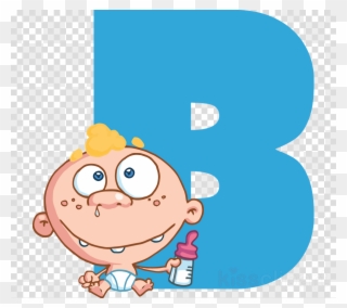 B Letter Cartoon Clipart Cartoon Alphabet - B Letter For Baby - Png Download