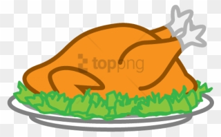 Feast Clipart Cooked Turkey - Clip Art Cooked Turkey - Png Download