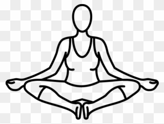 Clip Library Stock Australia Drawing Physical - Yoga Meditation Yoga Drawing - Png Download