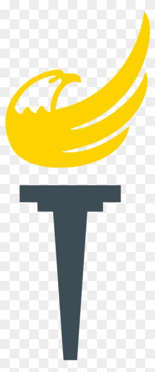 Give Up On Politics - Libertarian Party Torch Clipart