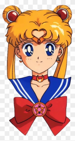 Sailor Moon Kawaii Cute Anime 1992 Usagi Tsukino Clipart