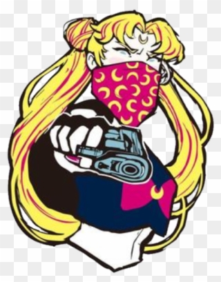 Report Abuse - Sailor Moon Stickers Png Clipart