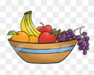 Bowl Of Fruits Transparent Clip Art - Png Download