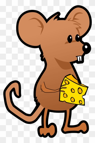 Mouse Cheese Sandwich Rat Rodent - Imagenes De Roedores Animadas Clipart