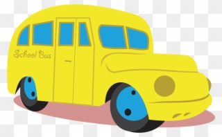 Cartoon Pictures Transprent - Bus Clipart