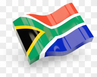 South Africa Flag Clipart Png - Dominican Republic Flag Png Transparent Png