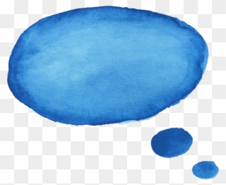 Free Download - Watercolor Speech Bubble Png Clipart