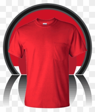 Cheap Custom Pocket T Shirts - Active Shirt Clipart