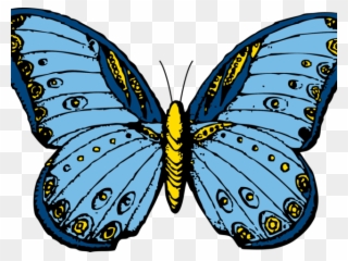 Monarch Butterfly Clipart Bitmap - Kupu Kupu Clip Art - Png Download