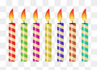 Birthday Candles Png Free Download - Birthday Candle Png Transparent Hd Clipart