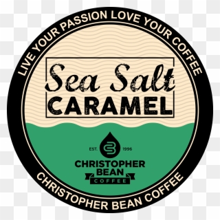 Sea Salt Caramel Single Cup - Circle Clipart