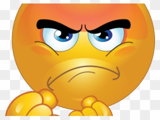 Smiley Clipart - I M Angry With You - Png Download