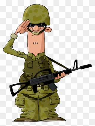 Military Clipart Canadian Soldier - American Soldier Png Transparent Png