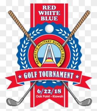 Red White And Blue Golf Tournament - Logo University Of Montpellier Clipart