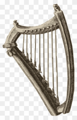 Celtic Harp Png Clipart