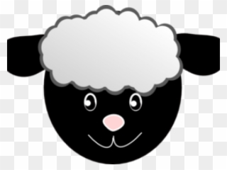 Sheep Clipart Lady - Sheep Face Mask Free Printable - Png Download