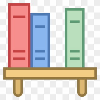 Books On Shelf Png - Cupboard Clipart