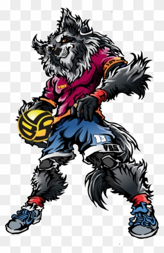 Whistler The Volleybragswag Wolf Universal All Beast - Illustration Clipart