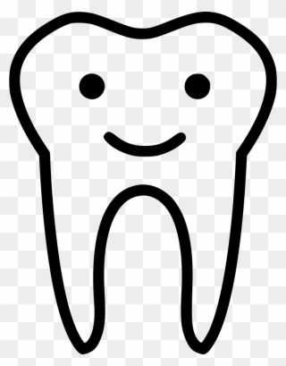 Png Icon Free - Transparent Happy Tooth Png Clipart