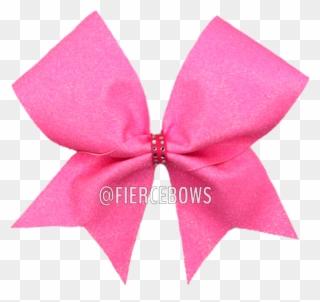 Glitter Cheer Bow - Cheerleading Bows Plain Pink Clipart