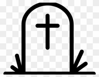 Tombstone Clipart Burial - Grave Png Transparent Png