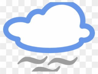 Wind Clipart Foggy - Foggy Weather Symbol - Png Download