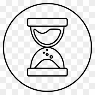 Sand Timer Waiting Idle - Idle Png Icon Clipart