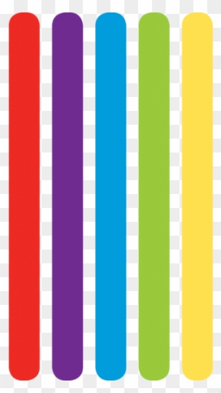 Plastic Craft Sticks - Cylinder Clipart