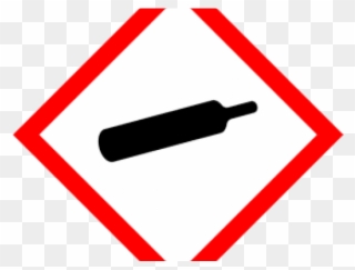 Bacteria Clipart Lab Safety - Safety Signs Compressed Gas - Png Download