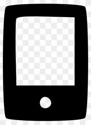 Iphone Svg White - Screen Clipart