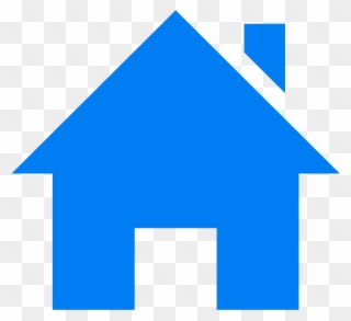 Collection Of - Home Icon Blue Png Clipart