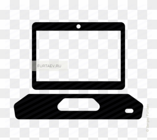 Vector Freeuse Download Icon Of Notebook - Netbook Clipart