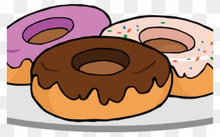 Donuts And Coffee Clip Art - Png Download