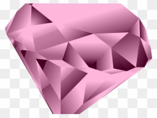 Drawn Diamond Pink Diamond - Pink Diamond Transparent Clipart - Png Download