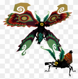 The Perfect Bug/psychic Or Bug/dragon , Png Download - Legend Of Zelda Wind Waker Mothula Clipart