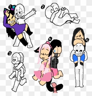 Zane~chan - Draw The Squad Couples Clipart