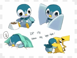 Pokemon Clipart Piplup - Sad Piplup - Png Download